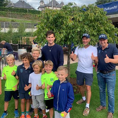 Clubabend und Doppel Clubmeisterschaft beim KTC mit Stargast Dominic Thiem