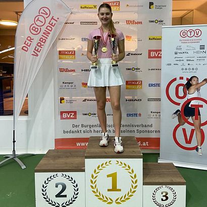 Emily Lederer mit Einzel- und Doppelgold bei der Staatsmeisterschaft - viele Medaillen für den KTC