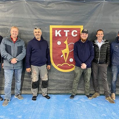 Neue Hallenplätze in der Tennishalle